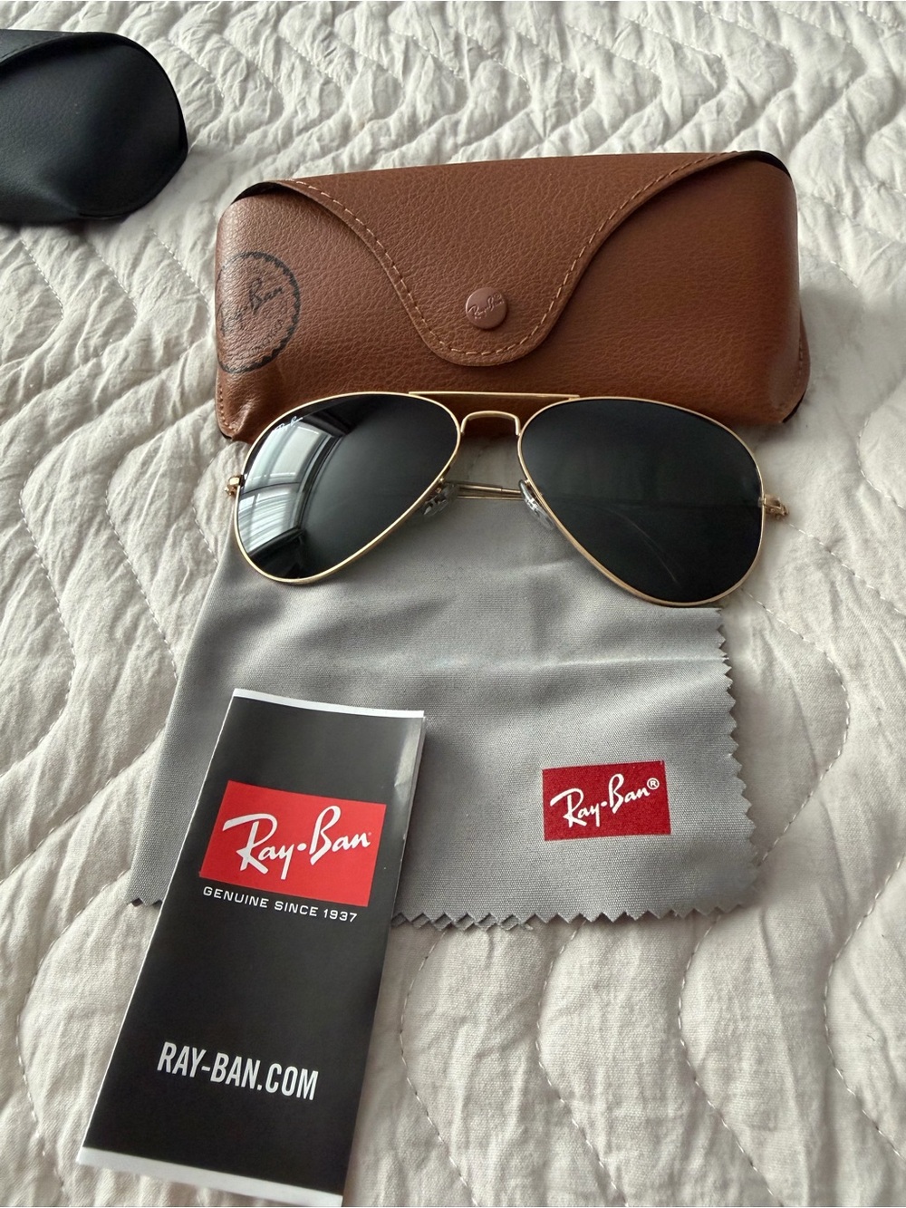 Ray-Ban RB3025 aviator large metal Sunglasses